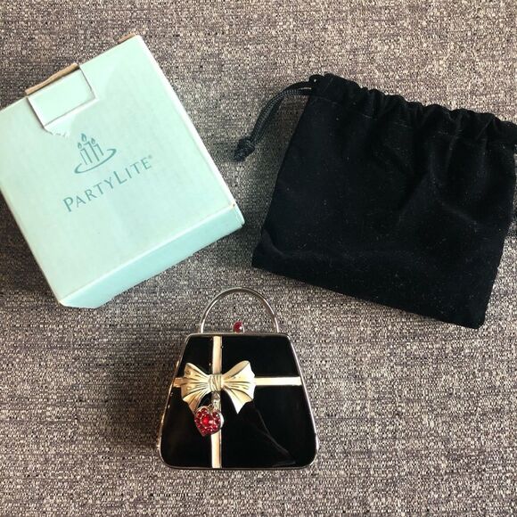 PARTYLITE Audrey Purse Travel Tealight Holder - Picture 2 of 6